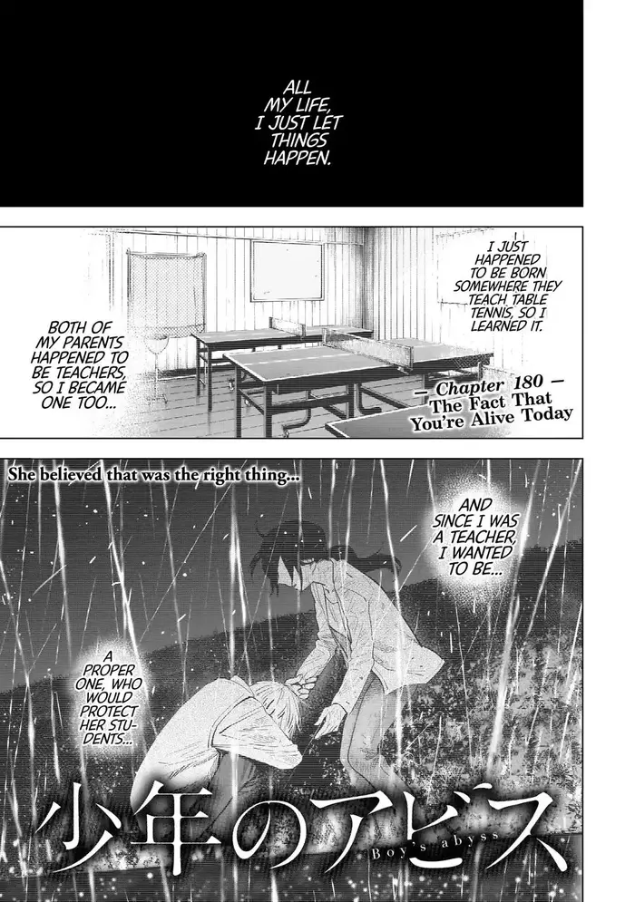 Boy’s Abyss Chapter 180 image Boy